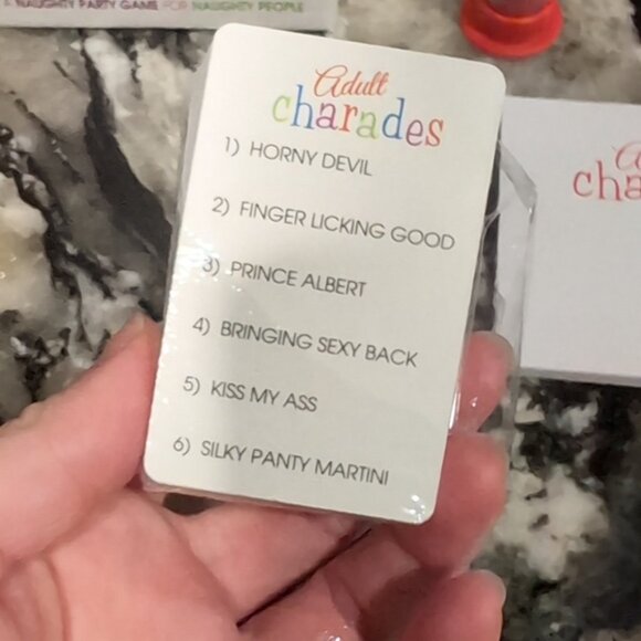 3/$20 Adult Charades Game Naughty Party Guessing Fun 2-12 Players Kheper Games - Picture 6 of 11